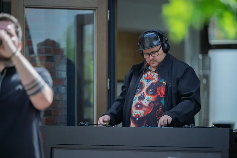 DJ beim Event