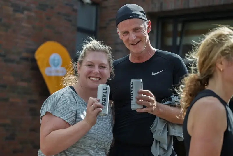 Anstoßen nach dem Workout